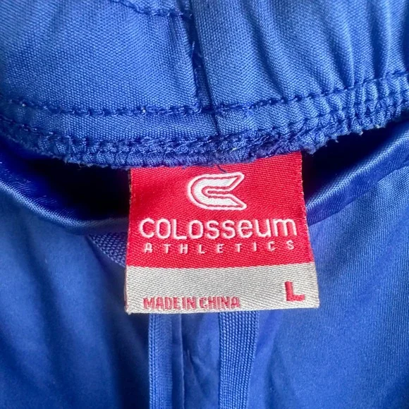 Colosseum Athletics Royal Blue Orange Florida Gators Drawstring Running Shorts L - Picture 4 of 7